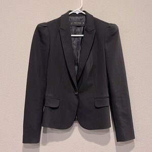 Zara| Basic Black Womens Blazer| Size XS
